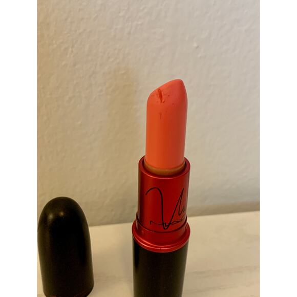 MAC Cosmetics Viva Glam Nicki Minaj Pink Lipstick Limited Edition *USED* Rare - Picture 4 of 10